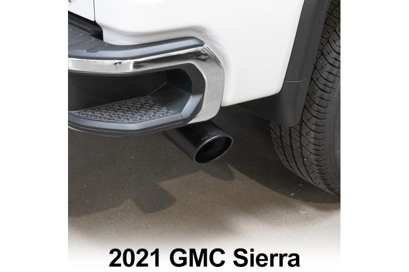 PPE 117020220 304 Stainless Steel Four Inch Performance Exhaust Upgrade (Black) | 2020-2023 GM Silverado/Sierra 2500HD/3500HD 6.6L Duramax