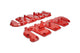 PPE 118021412 Valve Cover Kit with out Pillars - Red | 2004.5-2010 GM Silverado/Sierra 2500HD/3500HD 6.6L Duramax