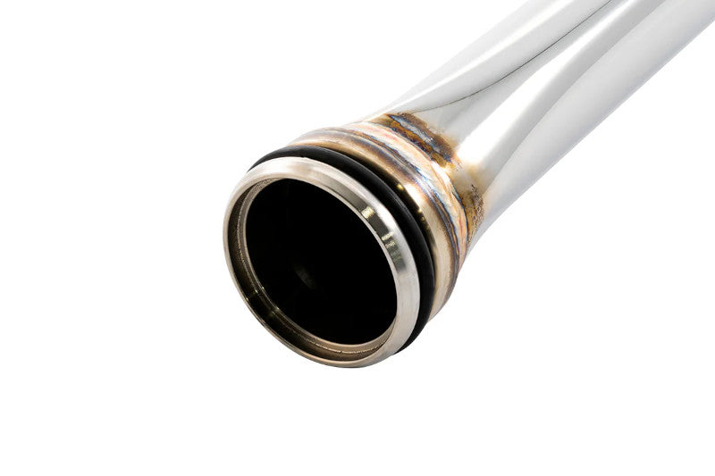 PPE 119030130 Polished 304 Stainless Steel Coolant Tube (pump to oil cooler) | 2001-2025 GM Silverado/Sierra 2500HD/3500HD 6.6L Duramax