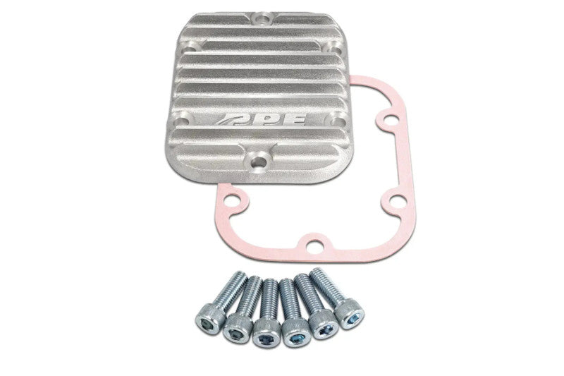 PPE 128060100 Heavy Duty Cast Aluminum PTO Side Plate Cover Raw | 2017-2019 GM Silverado/Sierra 2500HD/3500HD 6.6L Duramax L5P