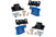 PPE 168030140 Engine Mount Kit 40 Hardness | 2001-2010 GM Silverado/Sierra 2500HD/3500HD 6.6L Duramax