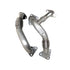 PPE 116120204 High Flow Up-Pipes | 2002-2004 GM Silverado/Sierra 2500HD/3500HD 6.6L Duramax