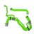 PPE 119023300 Upper & Lower Coolant Hose Kit (Green) | 2011-2016 GM Silverado/Sierra 2500HD/3500HD 6.6L Duramax LML