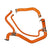 PPE 119025100 Upper & Lower Coolant Hose Kit - Orange | 2001-2005 GM Silverado/Sierra 2500HD/3500HD 6.6L Duramax