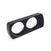 PPE 148002000 Overhead Gauge Mount with Black Finish | 2001-2007 GM Silverado/Sierra 2500HD/3500HD 6.6L Duramax