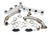 PPE 116111435 High Flow Exhaust Manifolds and Up-Pipes Kits Silver | 2004.5-2005 GM Silverado/Sierra 2500HD/3500HD 6.6L Duramax LLY