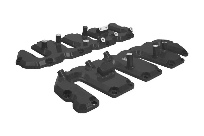 PPE 118021220 Valve Cover Kit with Pillars - Black | 2005-2010 GM Silverado/Sierra 2500HD/3500HD 6.6L Duramax