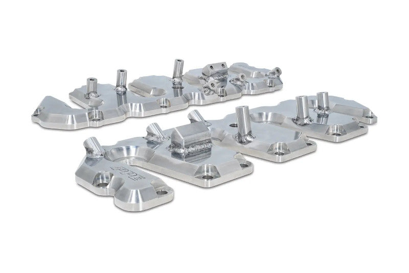 PPE 118021230 Valve Cover Kit with Pillars - Polished | 2005-2010 GM Silverado/Sierra 2500HD/3500HD 6.6L Duramax