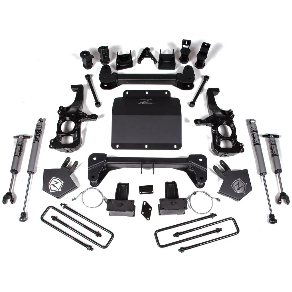 Zone Offroad C50 5 inch Lift Kit | 2020-2025 GM Silverado/Sierra 2500HD/3500HD w/ Overload Springs