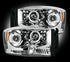 Recon 264199CLCC Clear Projector Headlights with CCFL | 2007-2013 1500/ 2500HD/3500HD