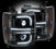 Recon 264296BKC Smoked Projector Headlights with OLED U-Bar | 2015-2019 GM Silverado/Sierra 2500HD/3500HD