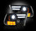 Recon 264276BKC Smoked Projector Headlights with OLED DRL | 2013-2018 RAM 1500/2500/3500