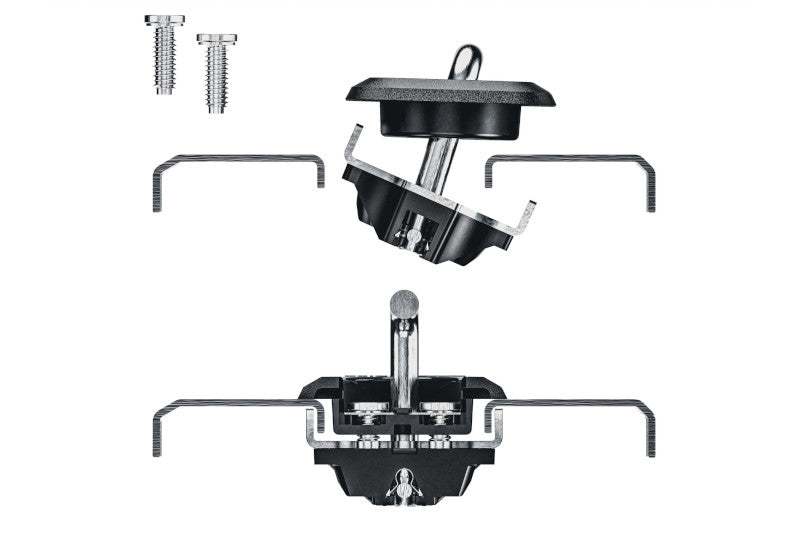 BullRing 4038 Special Offset Flush Fit Retractable Tie Down Anchors | 1998-2016 Ford F250/F350