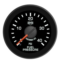 Isspro R17055 EV2 2-1/16 inch 0-40PSI Electronic Fuel Pressure Gauge - Black Face Black Bezel | Universal