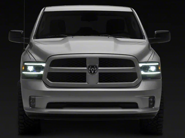 AlphaRex 880559 MK II LUXX Series Chrome LED Projector Headlights | 2010-2018 Dodge RAM 2500/3500