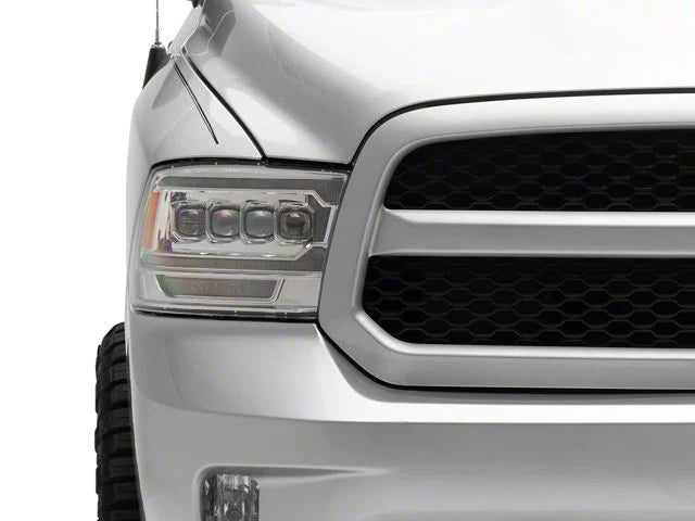 AlphaRex 880556 MK II NOVA Series Chrome LED Projector Headlights | 2010-2018 RAM 2500/3500