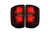 Recon 26429238RBK LED Dark Red Smoked Tail Lights | 2014-2019 GM Silverado 2500HD/3500HD