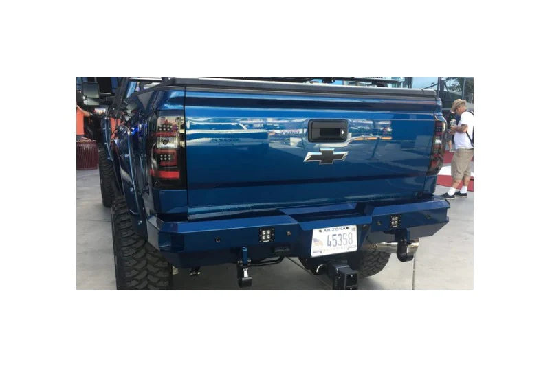 Recon 26429238RBK LED Dark Red Smoked Tail Lights | 2014-2019 GM Silverado 2500HD/3500HD