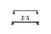 Go Rhino 593500HD1T XRS Cross Bars for Full-Sized Truck Beds | Universal