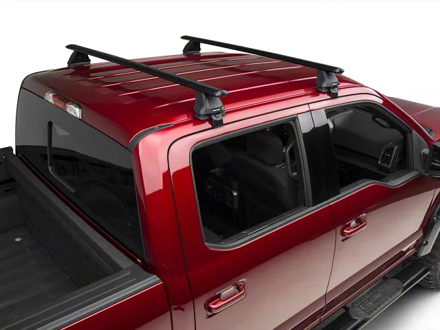 Rhino Rack JA8133 Black Vortex 2-Bar Roof Rack | 2020-2025 GM Silverado/Sierra 2500HD 6.6L Duramax
