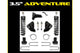Rock Krawler Ford F2AS3505 3.5 Adventure Series Suspension System | 2017-2022 Ford F250, F350 4WD