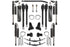 Rock Krawler Ford F2XF3504-Rr 3.5 X-Factor Series Suspension System - RR Shocks | 2011-2016 Ford F250/F350 Powerstroke 4WD