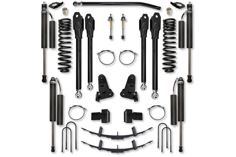 Rock Krawler R2XF3504-Rr 3.5" X-Factor Series Suspension System - RR Shocks | 2014-2018 RAM 2500 4WD