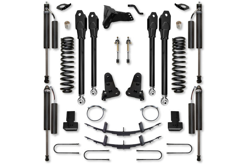 Rock Krawler Ford F2XF4005-Rr 4 X-Factor Series Suspension System - RR Shocks | 2017-2022 Ford F250/F350 6.7L Powerstroke 4WD