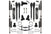Rock Krawler Ford F2XF4005-Rr 4 X-Factor Series Suspension System - RR Shocks | 2017-2022 Ford F250/F350 Super Duty 4WD 6.7L Powerstroke
