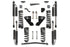 Rock Krawler R2AS3504-Rr 3.5 Adventure Series Suspension System - RR Shocks | 2014-2018 RAM 2500HD 4WD