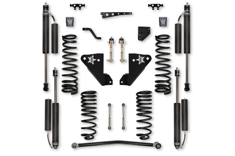 Rock Krawler R2AS4004-Rr 4 Adventure Series Suspension System - RR Shocks | 2014-2018 RAM 2500