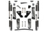 Rock Krawler R2AS4004-Rr 4 Adventure Series Suspension System - RR Shocks | 2014-2018 RAM 2500