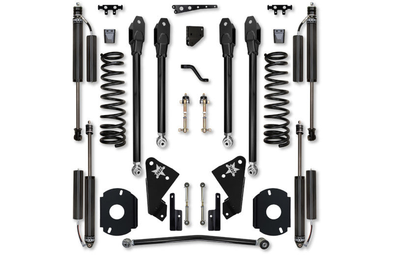 Rock Krawler R2XF3504AR-Rr 3.5 X-Factor Series Suspension System - RR Shocks | 2014-2018 RAM 2500 Air Ride