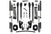 Rock Krawler R2XF3504AR-Rr 3.5" X-Factor Series Suspension System - RR Shocks | 2014-2018 RAM 2500 Air Ride