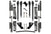 Rock Krawler R2XF4005-Rr 4 X-Factor Series Suspension System w/ Remote Reservoir | 2019-2023 RAM 2500 4WD