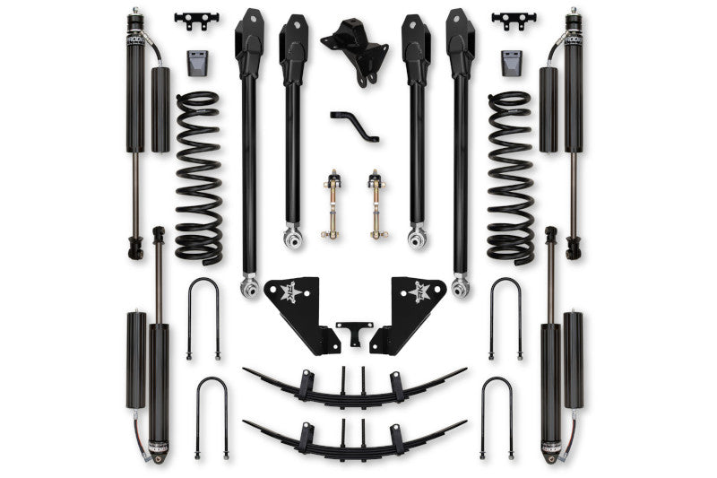 Rock Krawler R3XF4005-Rr 4 X-Factor Series Suspension System with Remote Reservoirs | 2019-2023 RAM 3500