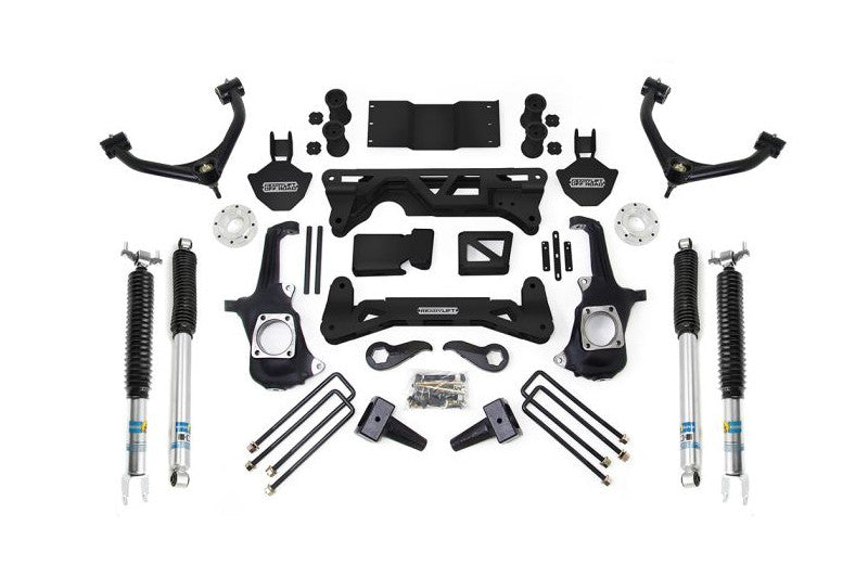 ReadyLift 44-3072 7-8 Lift Kit with Bilstein Shocks | 2011-2019 GM Silverado/Sierra 2500HD/3500HD