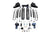 ReadyLift 49-23420 4" inch Coil Spring Lift Kit with Falcon Shocks | 2023-2026 Ford F250/F350 Powerstroke 4WD