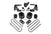 ReadyLift 69-1342 4.5F/2R SST Lift Kit | 2013-2018 RAM 3500 4WD