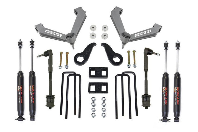 ReadyLift 69-3513 with SST3000 Shocks & UCAS 3.5F/1R SST Lift Kit | 2011-2019 GM Silverado/Sierra 2500HD