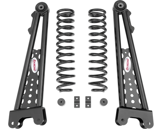 Rancho RS66553B Radius Arm Suspension Leveling Kit - 2.5" Front Lift - (Pair) | 2011-2019 Ford F250/350 Super Duty 4WD