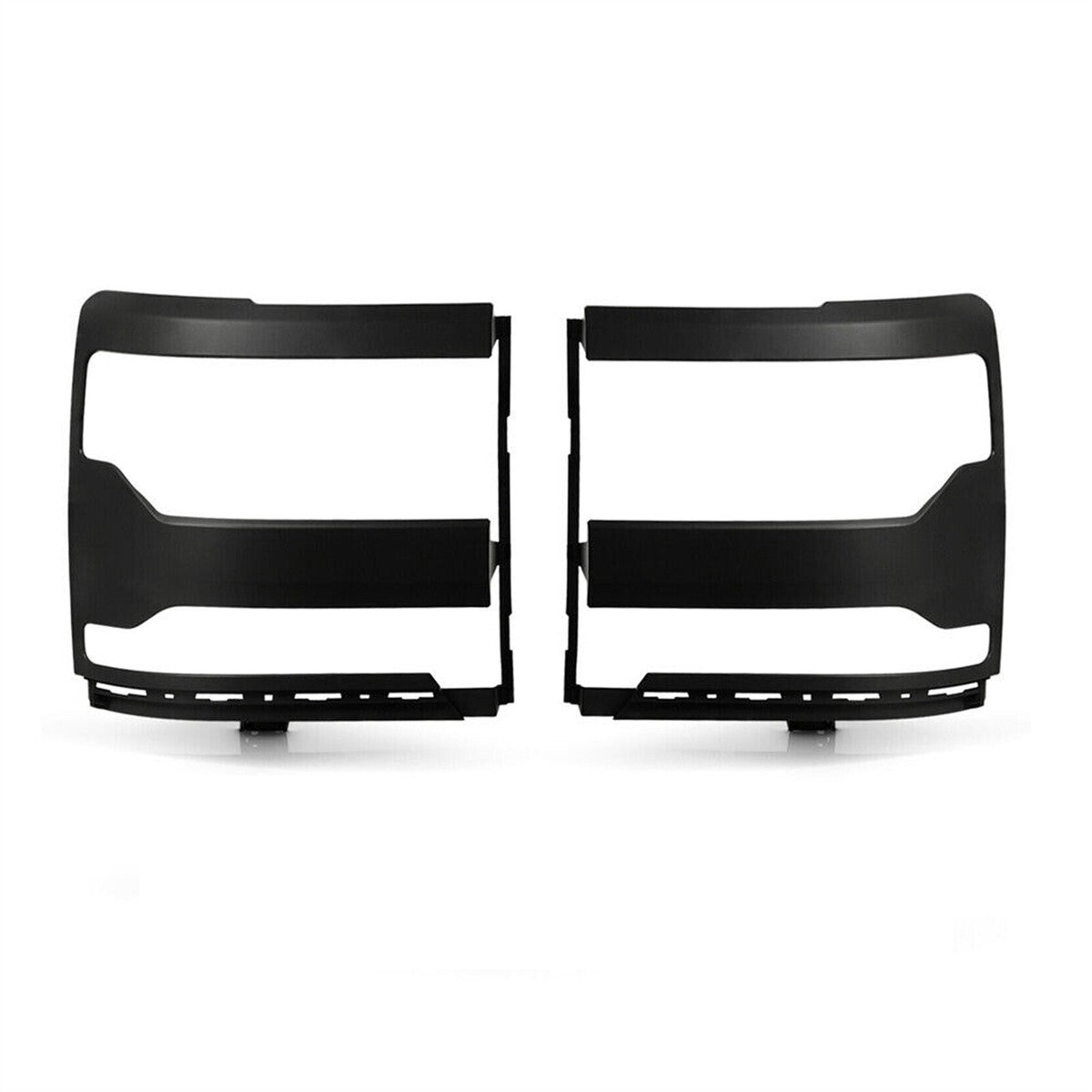 Morimoto LF543.B XB Headlight Trim Pair - Unfinished | 2014-2015 Silverado 1500