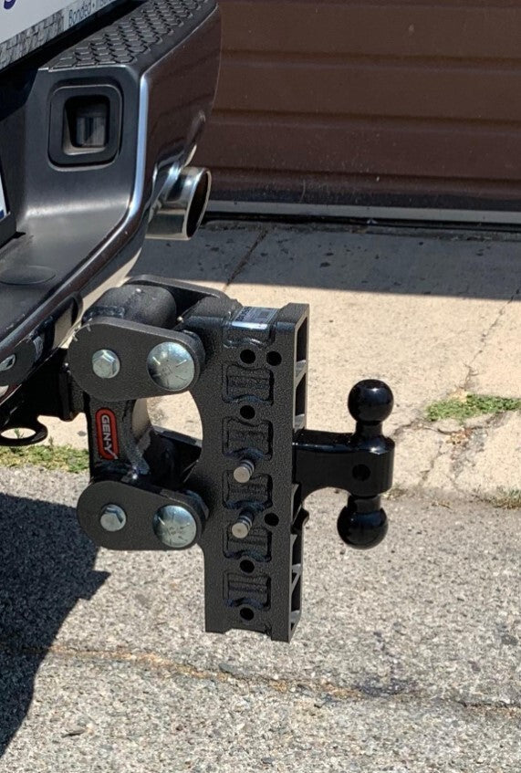 Gen-Y GH-1126 The Boss Torsion Flex Class V 16K Drop Hitch 10 inch Drop for 2-1/2 inch Reciever | Universal