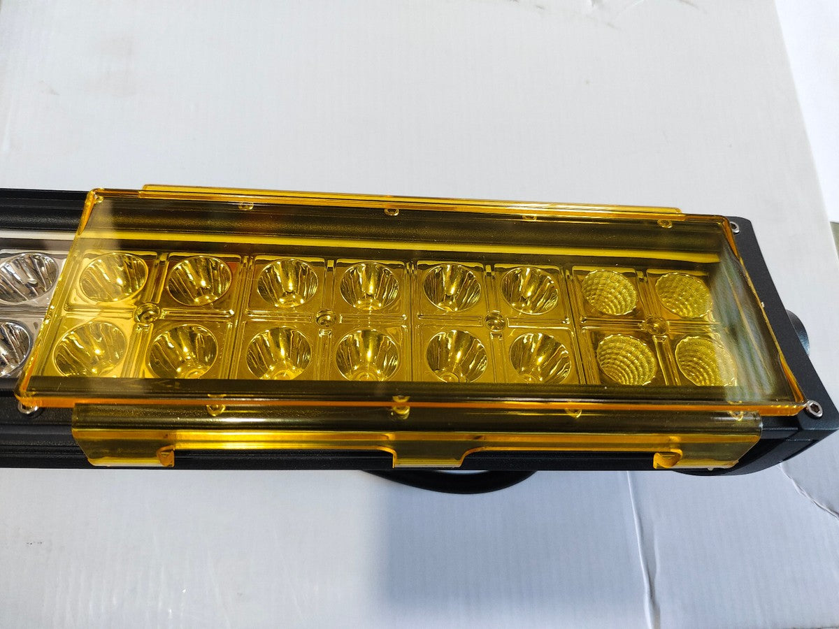 Rigid 131624 Industries 10 inch SR-Series Light Bar Cover (Yellow) | Universal