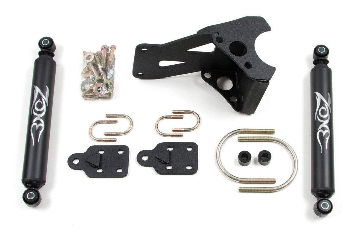 Zone Offroad 7350 Offroad Dual Steering Stabilizer Kit | 2005-2023 Ford F250/F350 Powerstroke 4WD