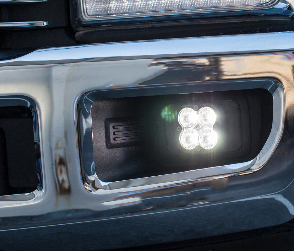 Baja Designs 727801 Squadron Racer White Spot Beam Lights | Universal