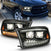 ANZO 111441 Black Dual Projector Switchback Headlights | 2010-2018 Dodge RAM 2500/3500 6.7L Cummins
