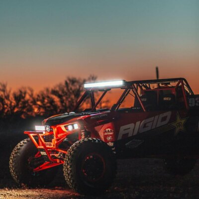 Rigid 150213BLK E-Series PRO Midnight Edition LED Light Spot Optic 50 inch | Universal