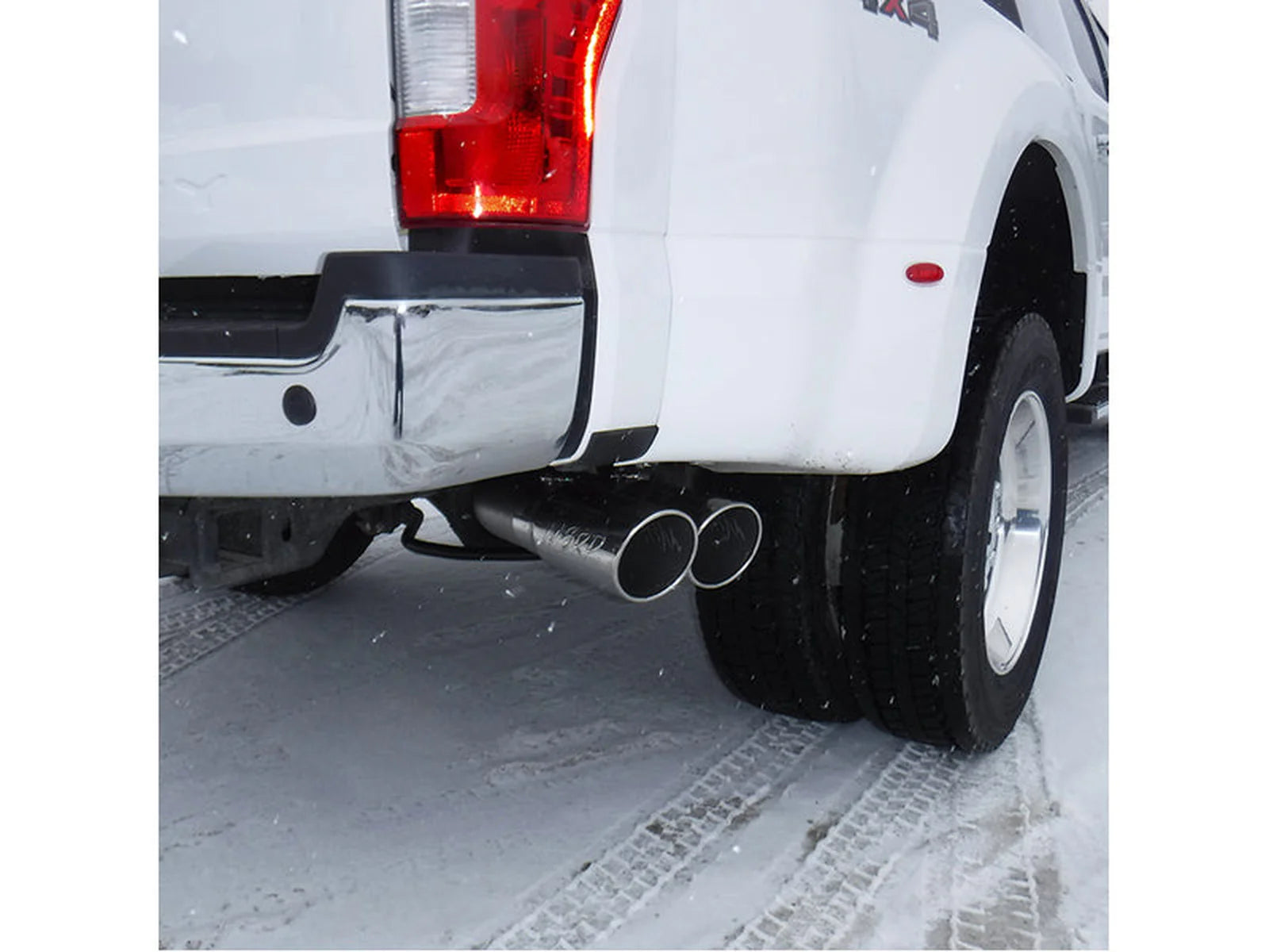 MBRP S6290AL 4 inch Filter Back Single Side Dual Exit Aluminized Steel | 2017-2025 Ford F250/F350 Super Duty 6.7L Powerstroke