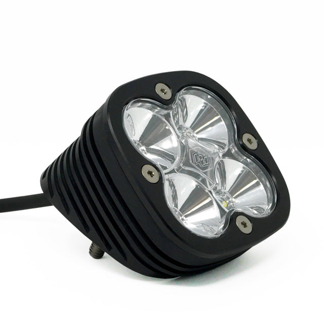 Baja Designs 552006 Clear Lens Work/Scene Black Angle Mount LED Light Pod Squadron Sport | Universal